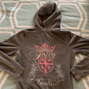 Juicy Couture zip up hoodie